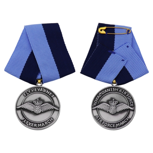 Online Custom Air Force Commendation Medal Gold Silver Plated Full Size