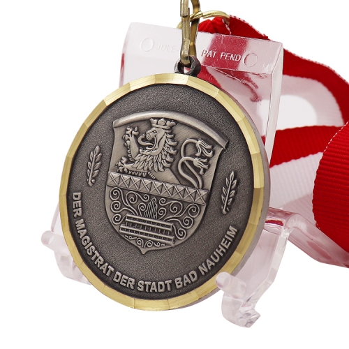 Medal manufactuer professional custom 3d logo metal medals